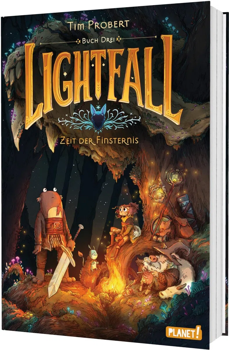 Lightfall 3: Zeit der Finsternis: Preisgekröntes Fantasy-Comic-Abenteuer für Kinder ab 10 (3)