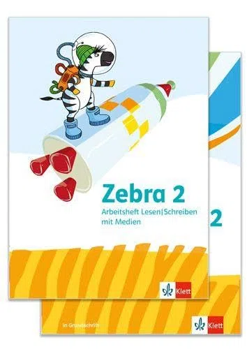Zebra 2: Paket: Arbeitsheft Sprache in Grundschrift und Arbeitsheft Lesen/Schreiben Klasse 2 (Zebra. Ausgabe ab 2024)
