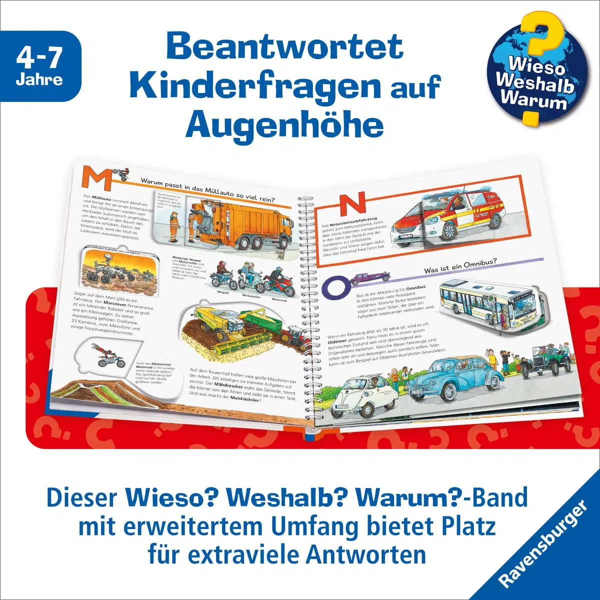 Wieso? Weshalb? Warum? Sonderband - Mein ABC der Fahrzeuge (Sachbuch ab 4 Jahre - mit Klappen)