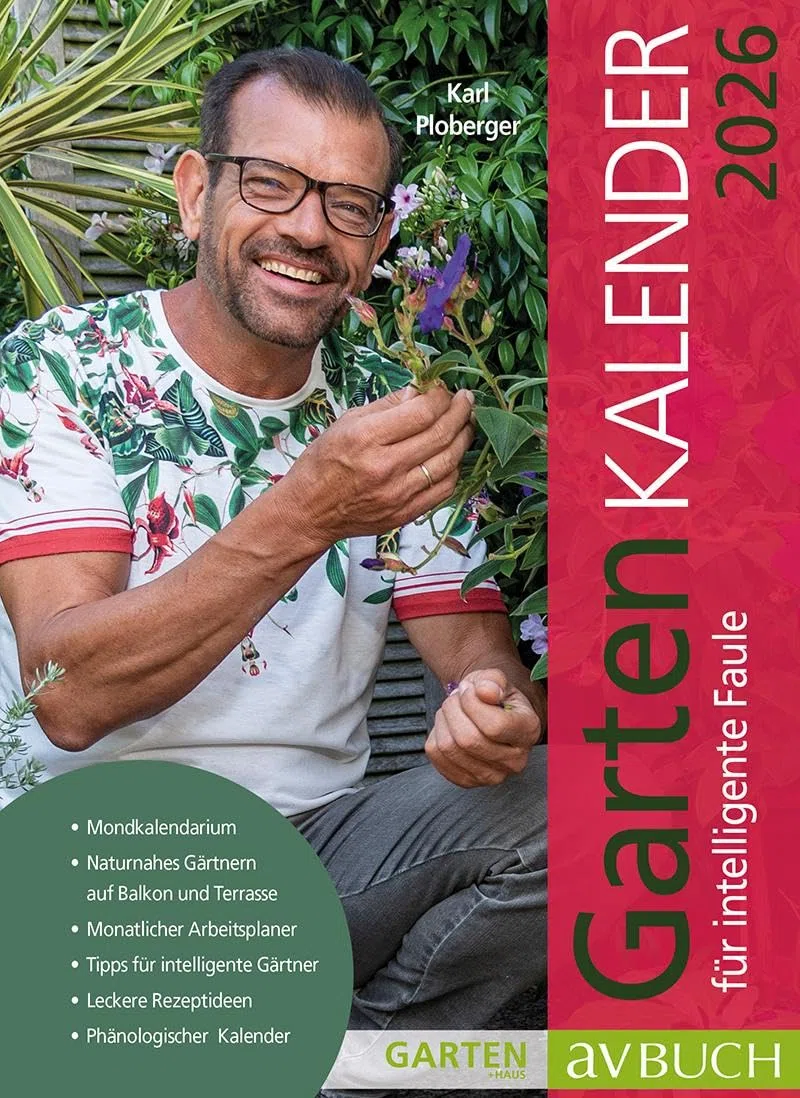 Gartenkalender 2026: für intelligente Faule (avBuch im Cadmos Verlag: im Cadmos Verlag)