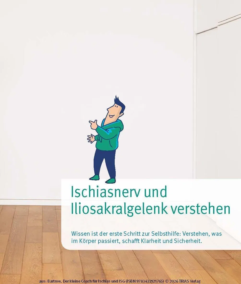 Der kleine Coach für Ischias und ISG: Die besten Übungen gegen Schmerzen und Steifigkeit