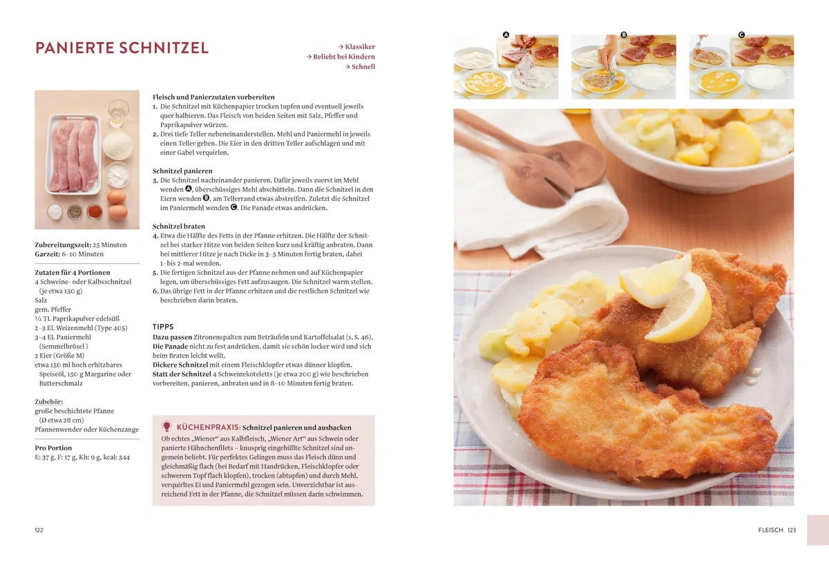 Kochen lernen Schritt für Schritt: Das Grundkochbuch für Koch-Anfänger – die wichtigsten Kochtechniken, Warenkunde und über 100 Rezepte mit Schritt-für-Schritt-Anleitungen