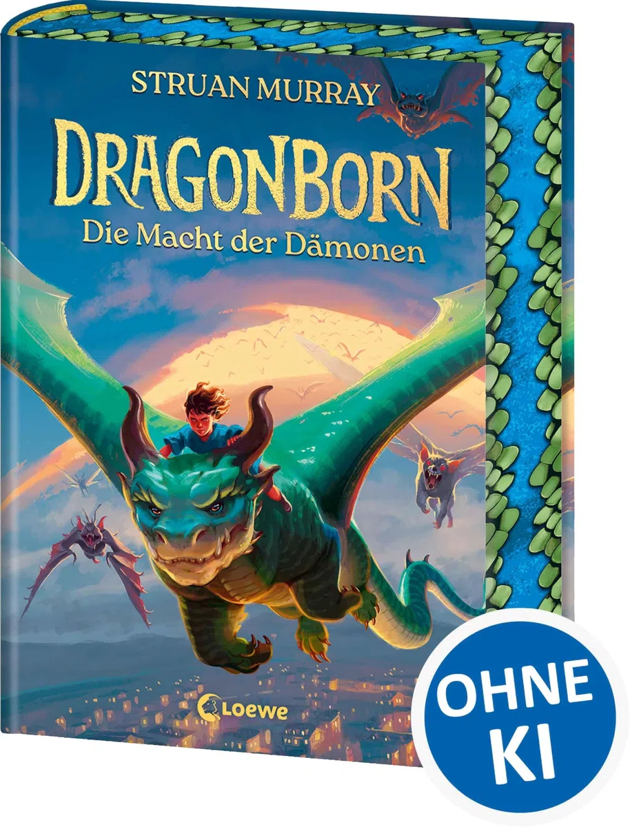 Dragonborn (Band 2) - Die Macht der Dämonen: Packende Fortsetzung der actionreichen Drachen-Fantasy ab 12 Jahren - Mit edlem Farbschnitt in der 1. Auflage