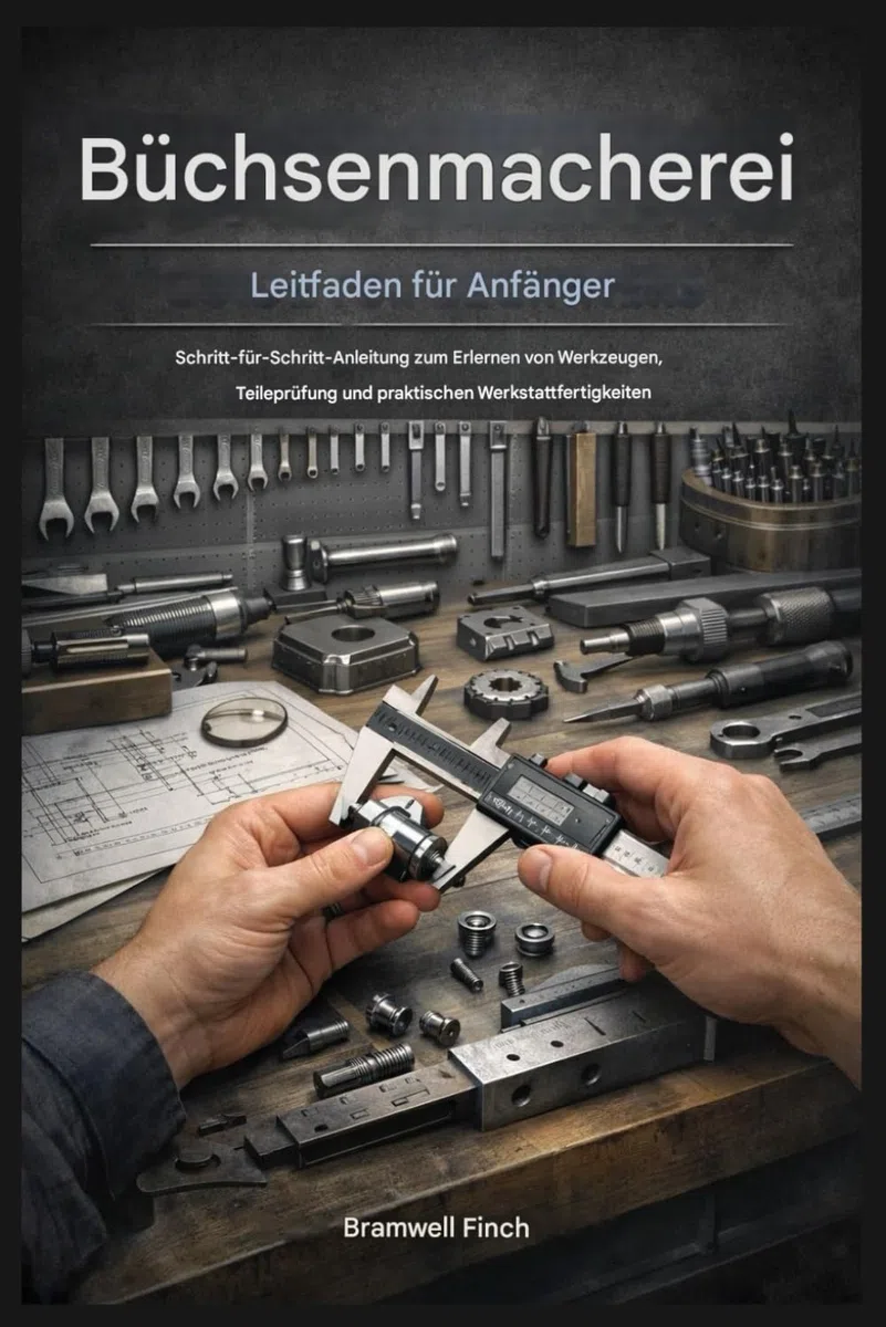 Büchsenmacherei Leitfaden für Anfänger: Schrittweises Training zum Verständnis von Waffenteilen, Reinigungsmethoden, Inspektionsroutinen, Werkzeugauswahl und zum Aufbau praktischer Werkstattfertigkeit