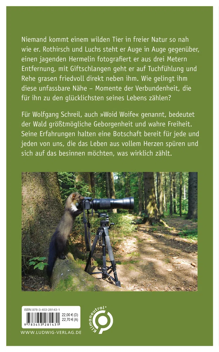 Der mit den Waldtieren spricht: Mit dem Woid Woife die Geheimnisse des Waldes und die Kraft der Natur entdecken - Inkl. 48-seitigem Farbteil mit 75 faszinierenden Tierfotos