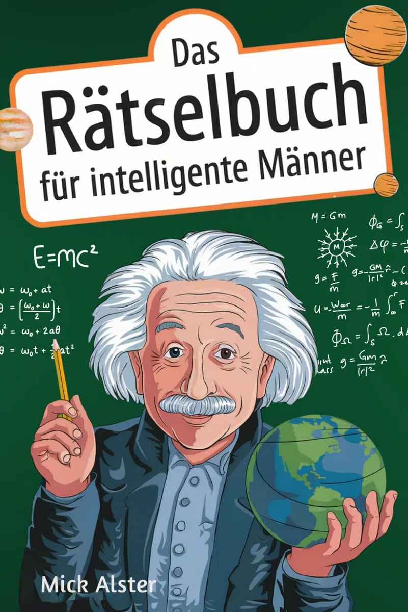 Das Rätselbuch für intelligente Männer: Knifflige Herausforderungen für kluge Köpfe