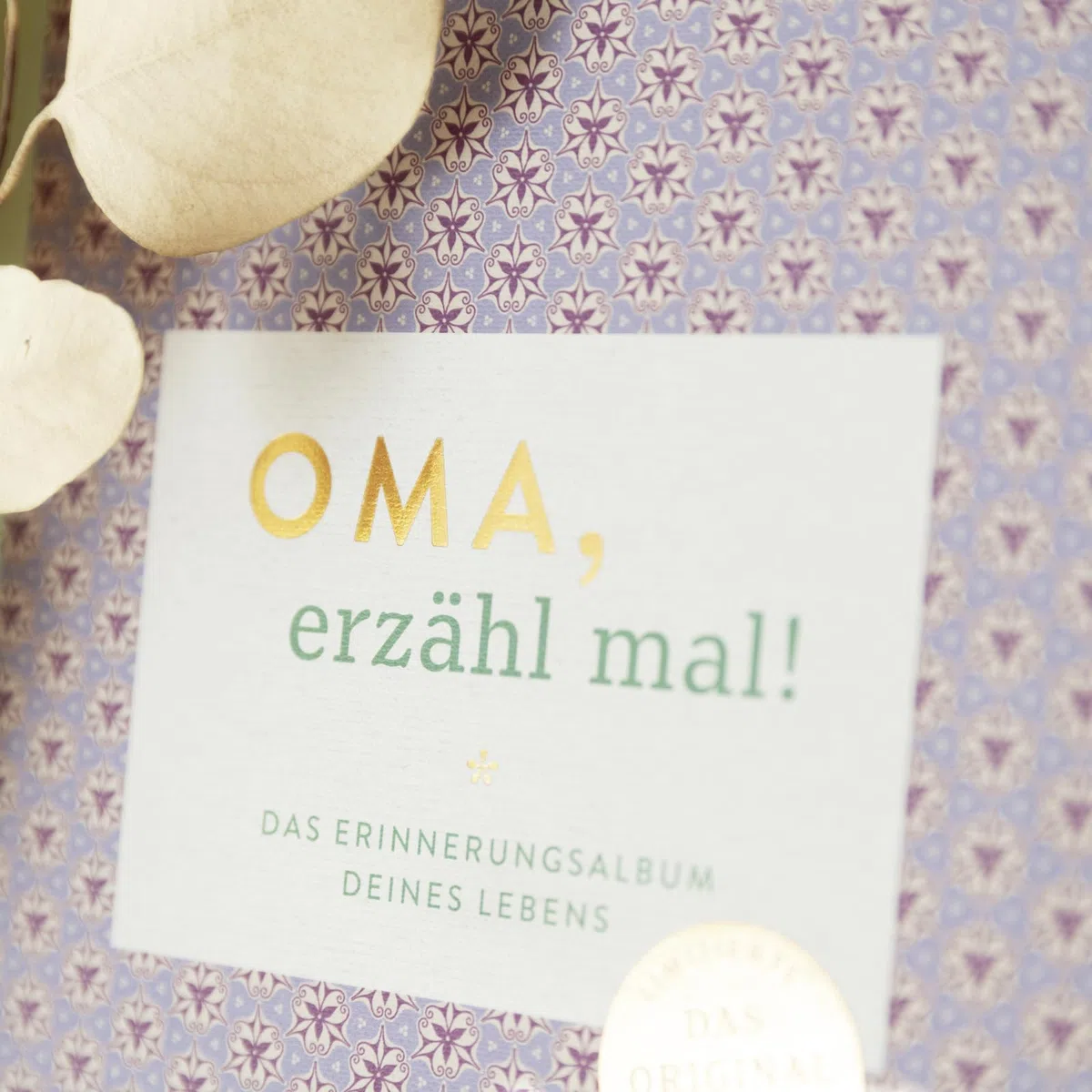 Opa, erzähl mal!: Das Erinnerungsalbum deines Lebens | Das Original. Hochwertige Sonderausgabe des Bestsellers (Elma van Vliet - Erzähl mal!-Reihe im Skandi-Design)