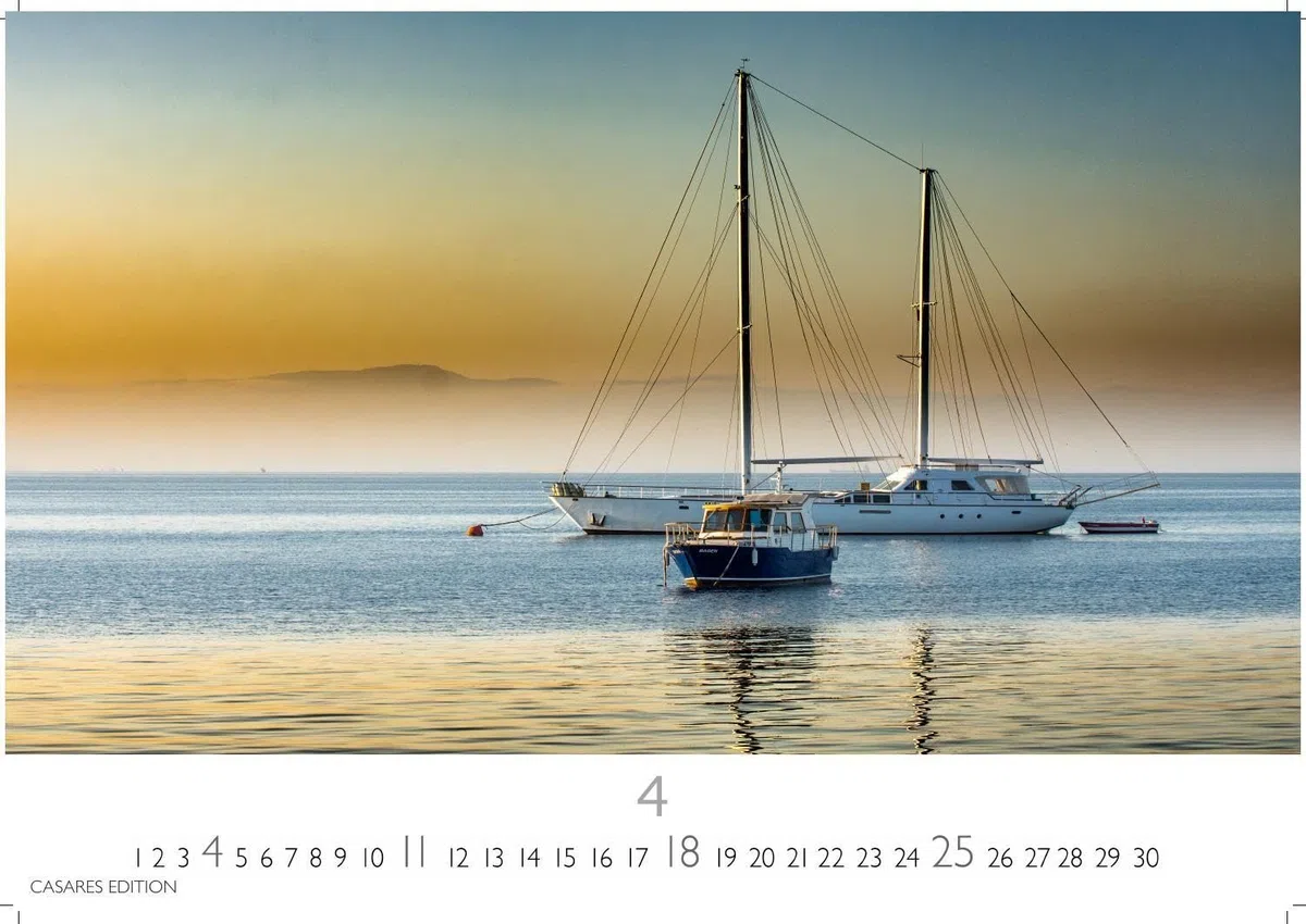 Segeln Kalender 2027 – Wandkalender | Fotokalender |Segelkalender Kalender für Segelliebhaber, Sportkalender 24x35cm