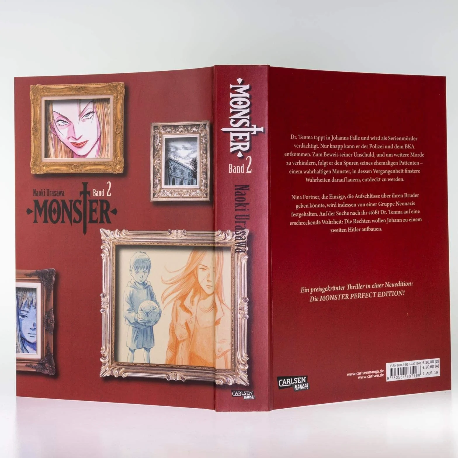 Monster Perfect Edition 2: Preisgekrönte Manga-Thriller-Serie ab 14 Jahren, in der ein Chirurg einen Serienkiller rettet und selbst zur Zielscheibe wird