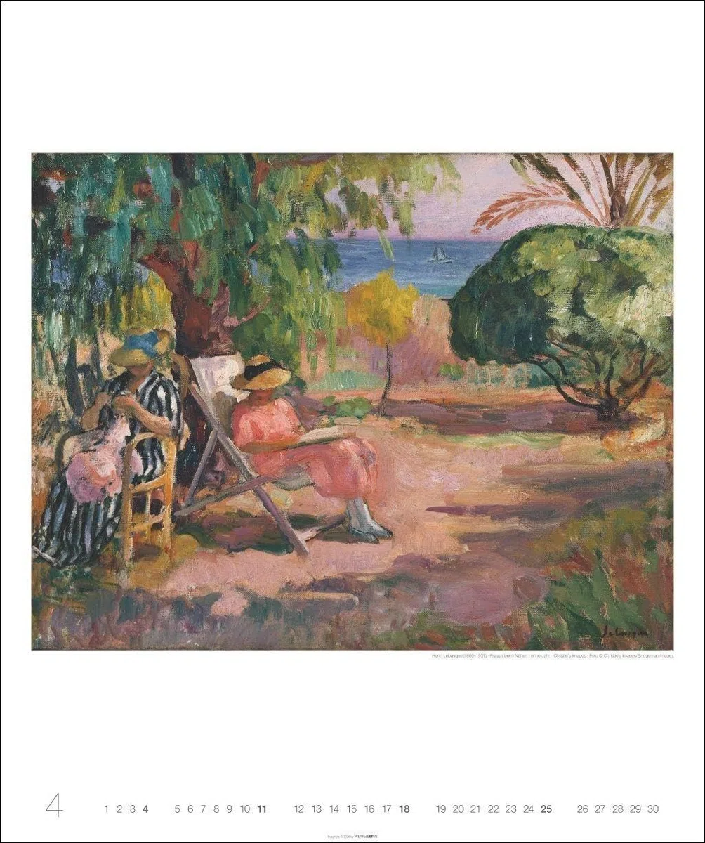 Die schönsten Gärten des Impressionismus Edition Kalender 2027: Kunstvoller Wandkalender mit zauberhaften Gemälden von Gartenidyllen. Großer Kunst-Kalender 2027.