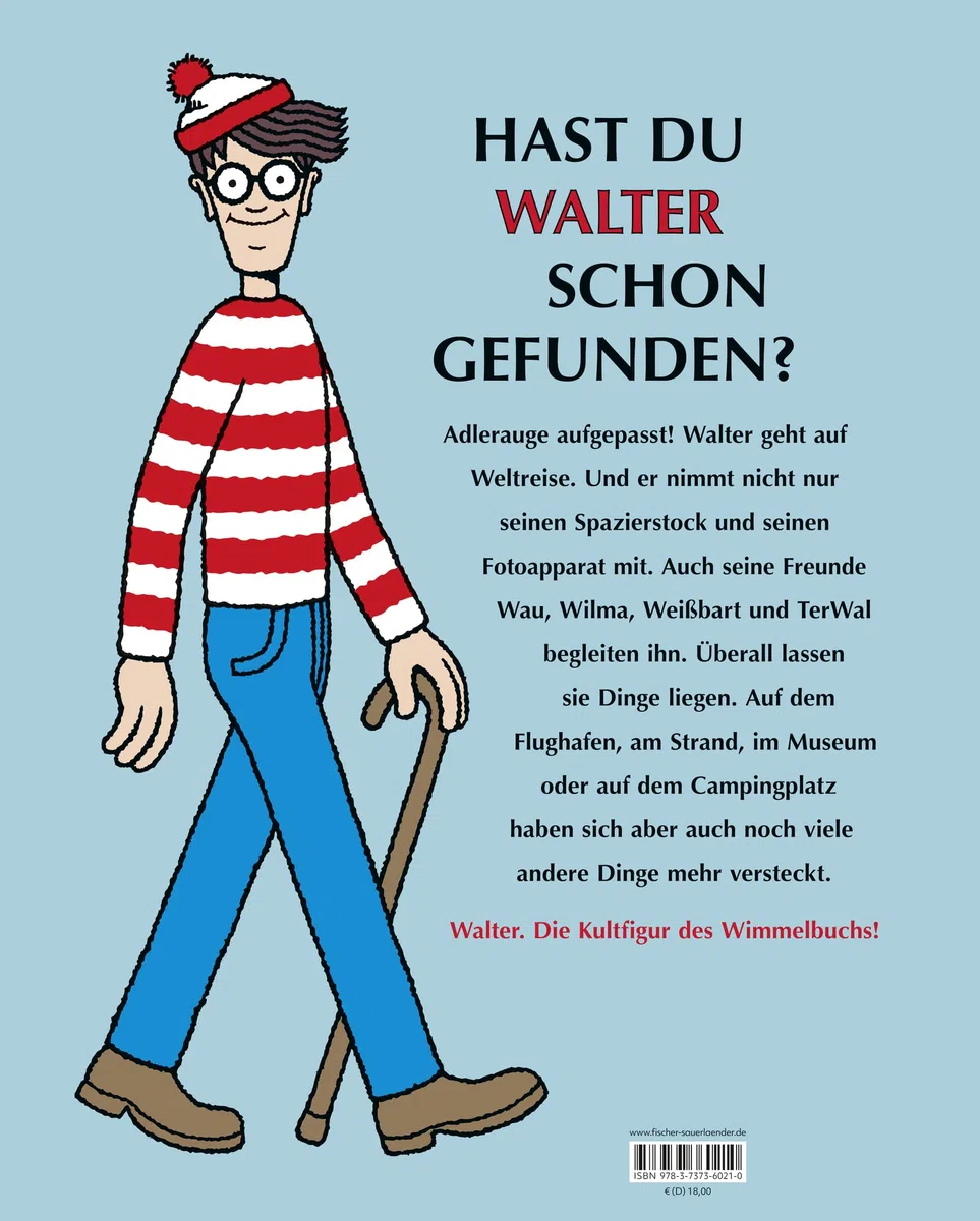 Wo ist Walter?: Das Original! Kultiges Wimmelbilderbuch für Kinder ab 4 Jahren und Erwachsene