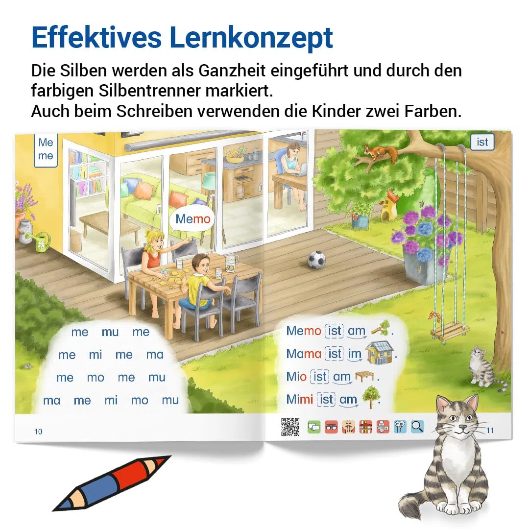 ABC der Tiere 1 Neubearbeitung – Die Silbenfibel®: Leselehrgang, Druckschrift (ABC der Tiere 1 - Neubearbeitung 2023)