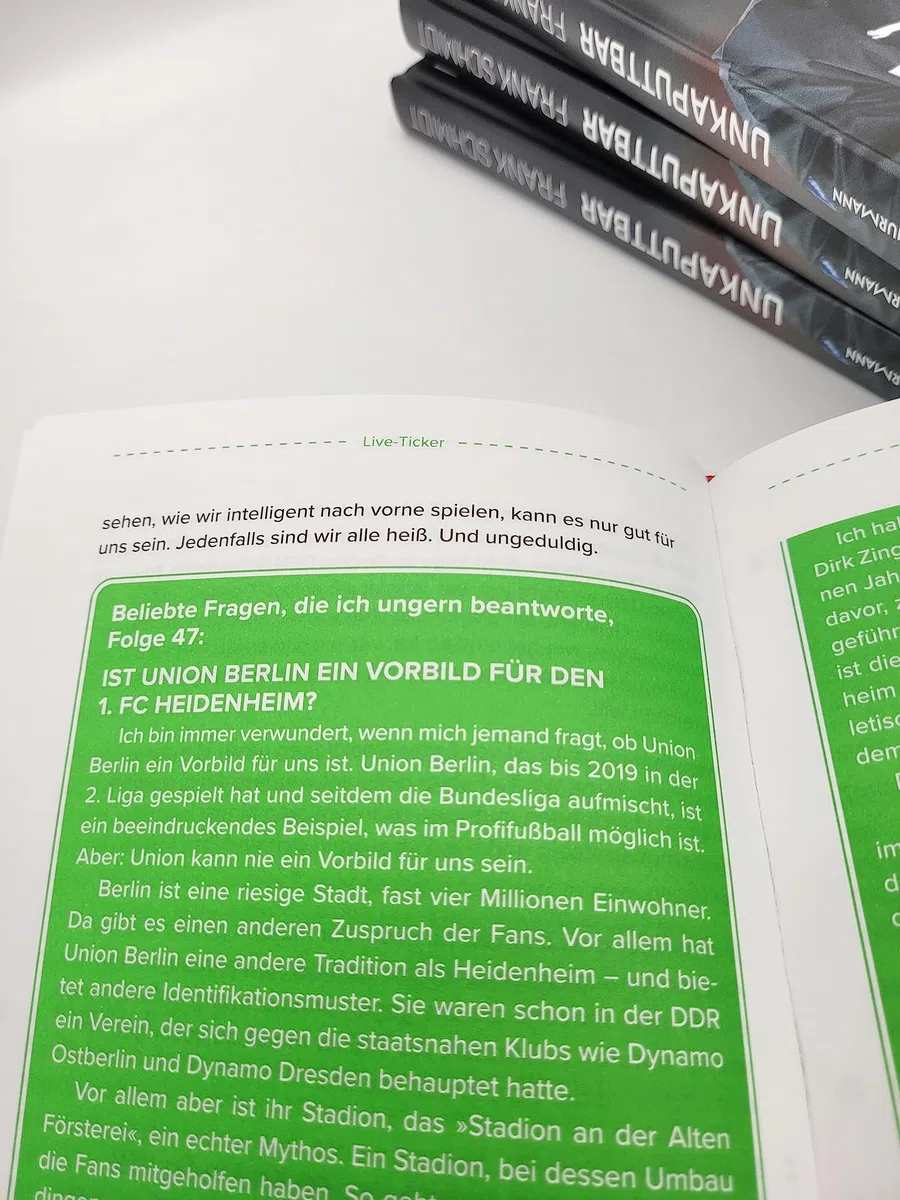Unkaputtbar: Mein Leben, mein Fußball, mein Verein.