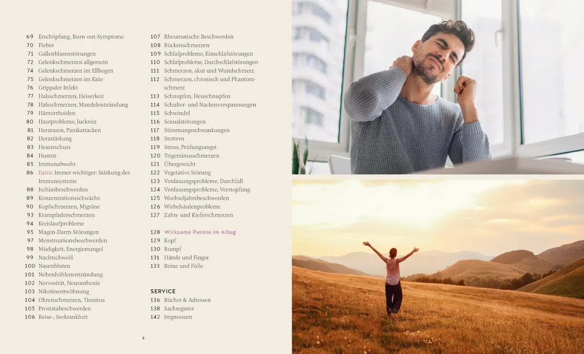 Akupressur: Einfache Techniken für zu Hause // Schmerzen lindern und Stress abbauen (GU Ratgeber Gesundheit)