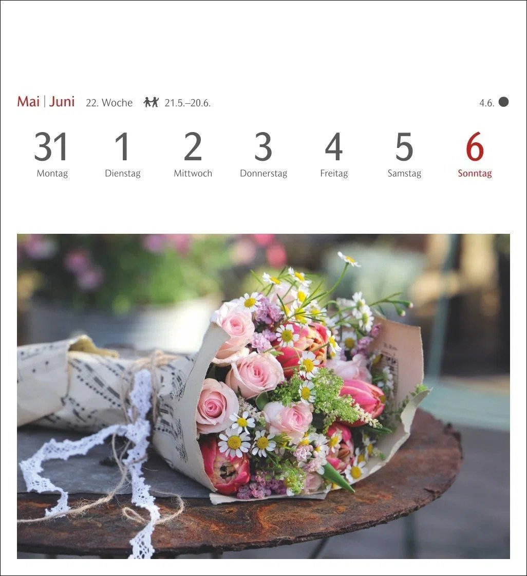 Blumenpracht Postkartenkalender 2027 - Wochenkalender mit 53 Postkarten: Kalender mit 53 traumhaften Fotos von Blumensträußen und Blüten. Blumen-Kalender 2027 mit Postkarten