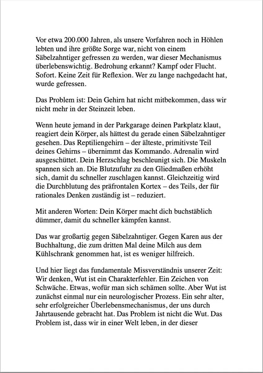 ZEN UND DIE KUNST, DEN LEUTEN NICHT AUF DIE SCHNAUZE ZU HAUEN: Emotionale Selbstkontrolle für Fortgeschrittene