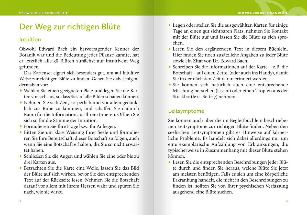 Heilen mit Bachblüten. Das Kartenset. Mit 42 Bachblüten-Karten und 46-seitigem Booklet