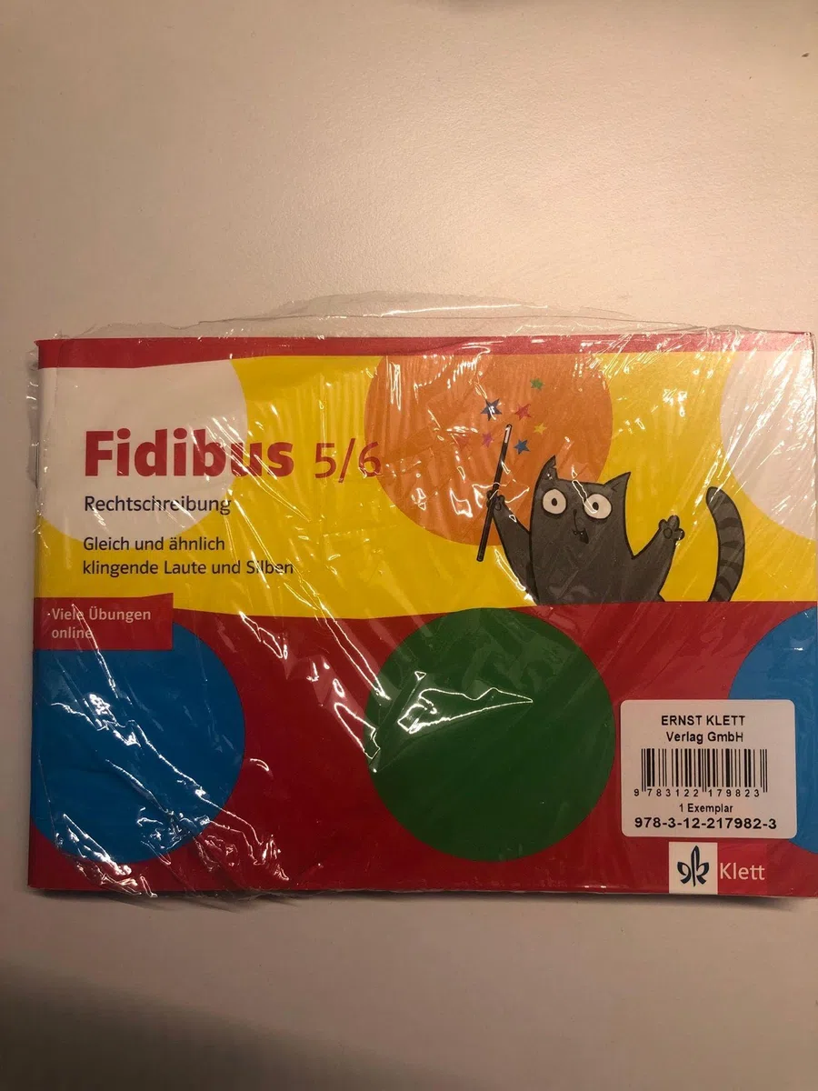 Fidibus Paket Rechtschreibung: 4 Arbeitshefte Klasse 5/6