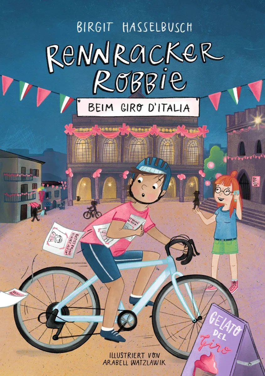Rennracker Robbie beim Giro d’Italia