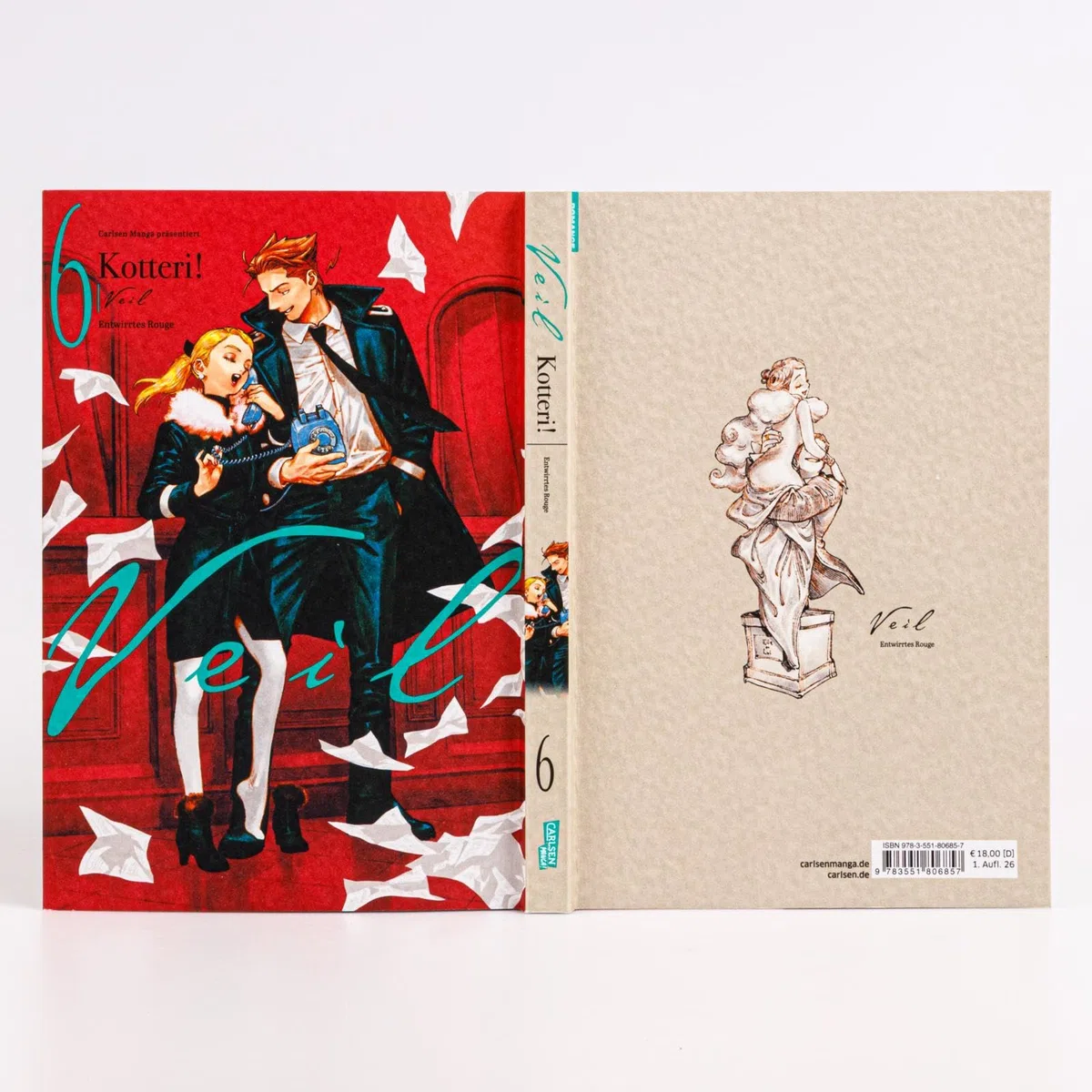VEIL 6: Romantischer Manga mit wunderschönen, farbigen Illustrationen über über eine blinde Frau und die Liebe