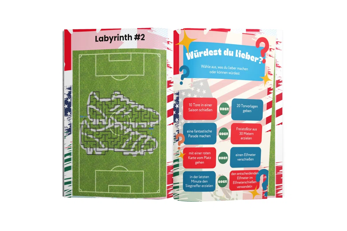 Kick it! Das ultimative Fußballbuch zur WM 2026: Alles rund um die Weltmeisterschaft – Stars, Teams und Stadien – mit Rekorden, Rätseln und Fun Facts ... (Kick it! Die ultimativen Fußballbücher)