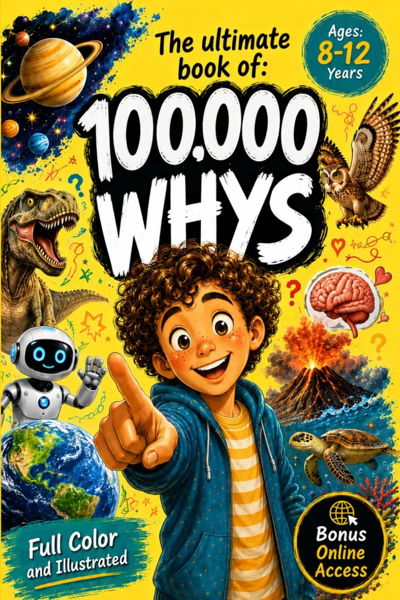 100,000 WHYS - A full-color illustrated kids Encyclopedia of Big Questions & Amazing Answers: Build a Smarter Brain & Spark Curiosity | The ultimate ... 8-12 (Vol. 1) (The 100,000 Whys Collection)