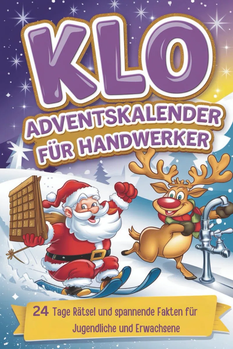 Klo Adventskalender für Handwerker: 24 Tage Rätsel und spannende Fakten für Jugendliche und Erwachsene