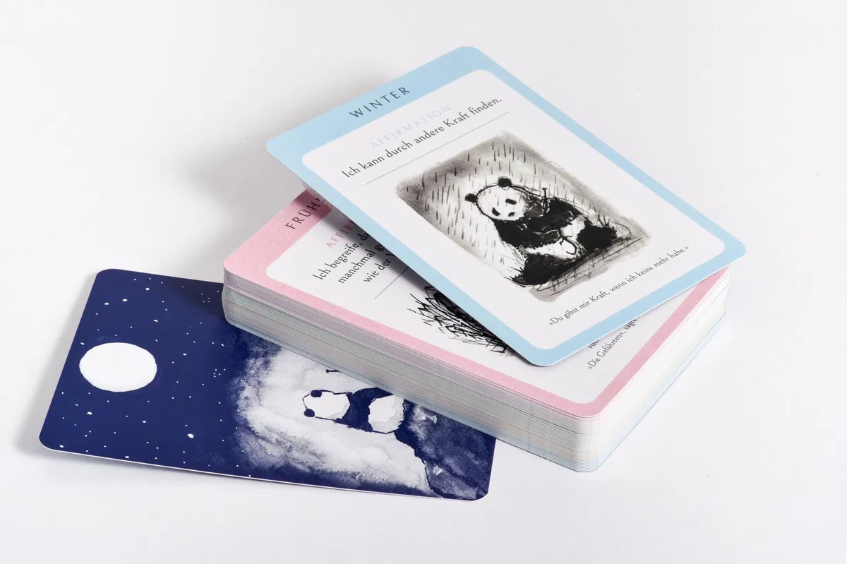 Großer Panda und Kleiner Drache Affirmationskarten: Tägliche Inspirationen für innere Stärke und Gelassenheit - Mit 53 Karten basierend auf dem Bestseller von James Norbury
