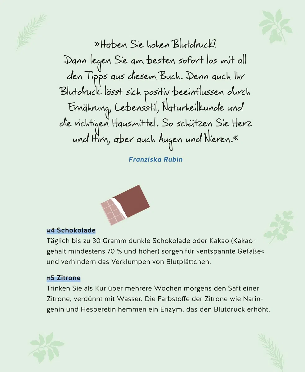 Meine Gesundheitsretter aus der Natur gegen Bluthochdruck: Herzgesundheit natürlich mit Pflanzenkraft und blutdrucksenkenden Superfoods stärken
