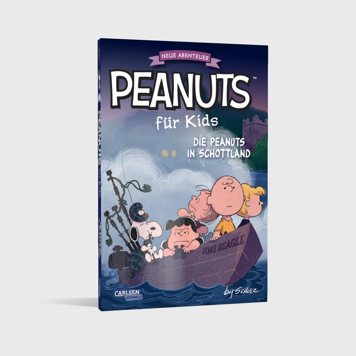 Peanuts für Kids - Neue Abenteuer 4: Die Peanuts in Schottland: Lange und kurze Peanuts-Geschichten für junge Leser*innen (4)
