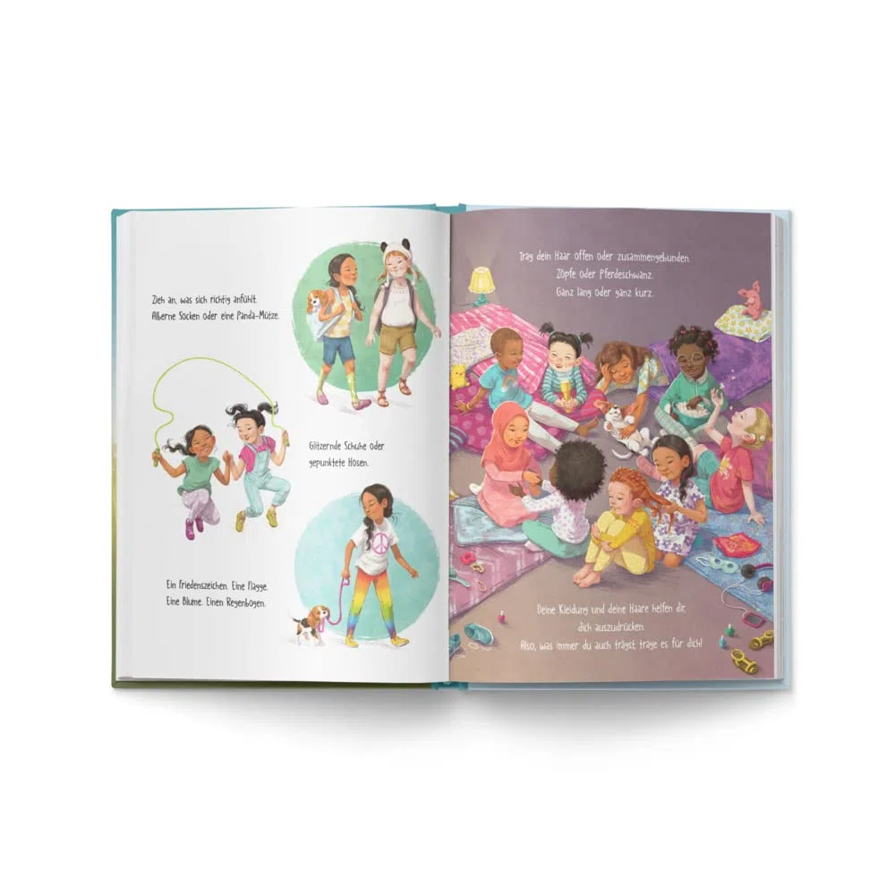 Ein Mädchen wie du: Dieses Bilderbuch stärkt das Selbstbewusstsein von Mädchen. Kinderbuch über Rollenbilder und Diversität. Für Kita & Grundschule