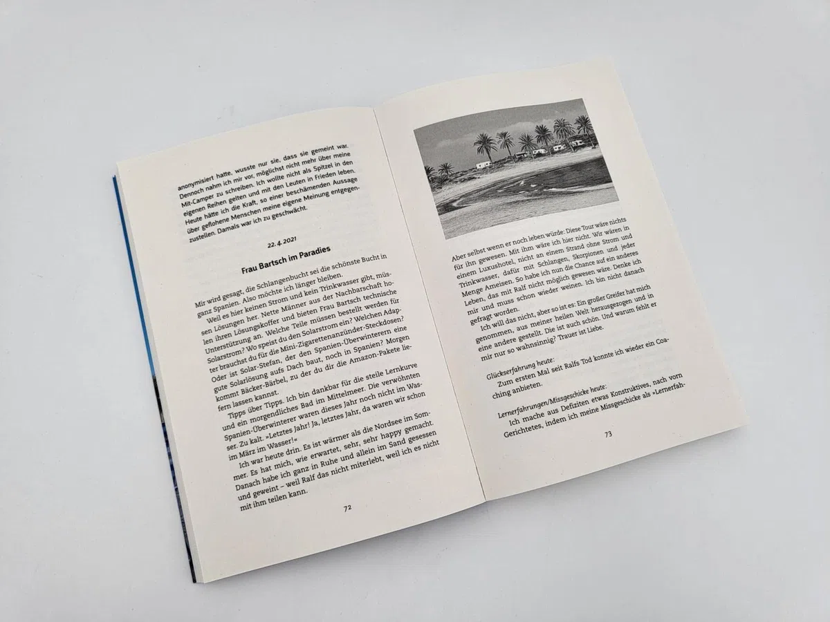 Frau Bartsch reist sich zusammen: Wie ich auszog, das Trauern zu lernen, und unterwegs das Glück fand | Das besondere Buch zum Thema »Trauer«