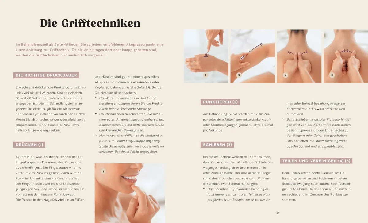 Akupressur: Einfache Techniken für zu Hause // Schmerzen lindern und Stress abbauen (GU Ratgeber Gesundheit)