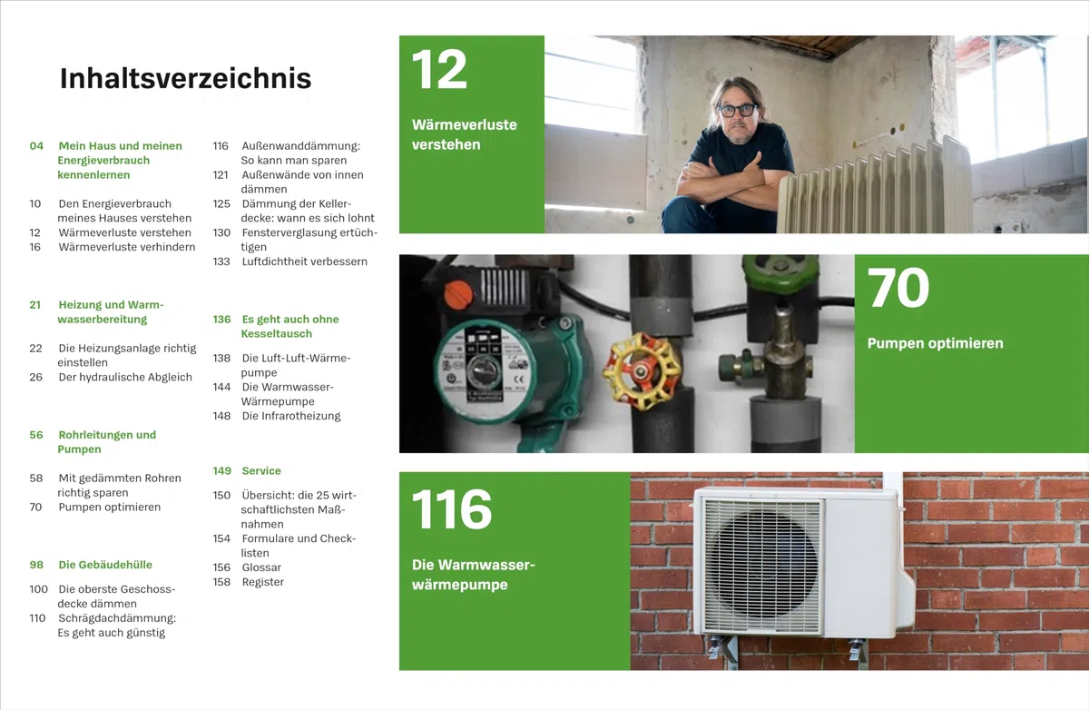 Einfach sanieren: 25 kostengünstige Maßnahmen für Ihr Haus | Vom ENERGIESPARKOMMISSAR