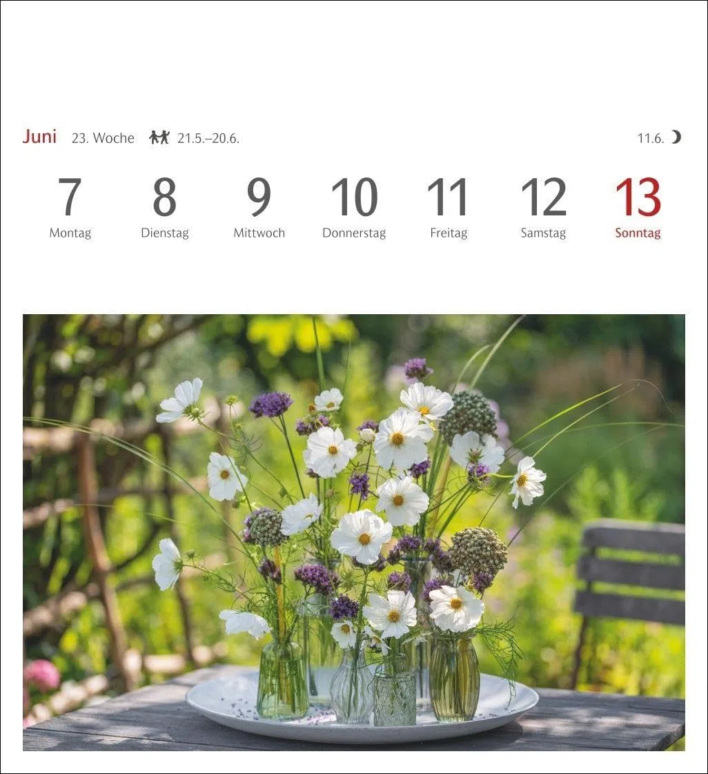 Blumenpracht Postkartenkalender 2027 - Wochenkalender mit 53 Postkarten: Kalender mit 53 traumhaften Fotos von Blumensträußen und Blüten. Blumen-Kalender 2027 mit Postkarten