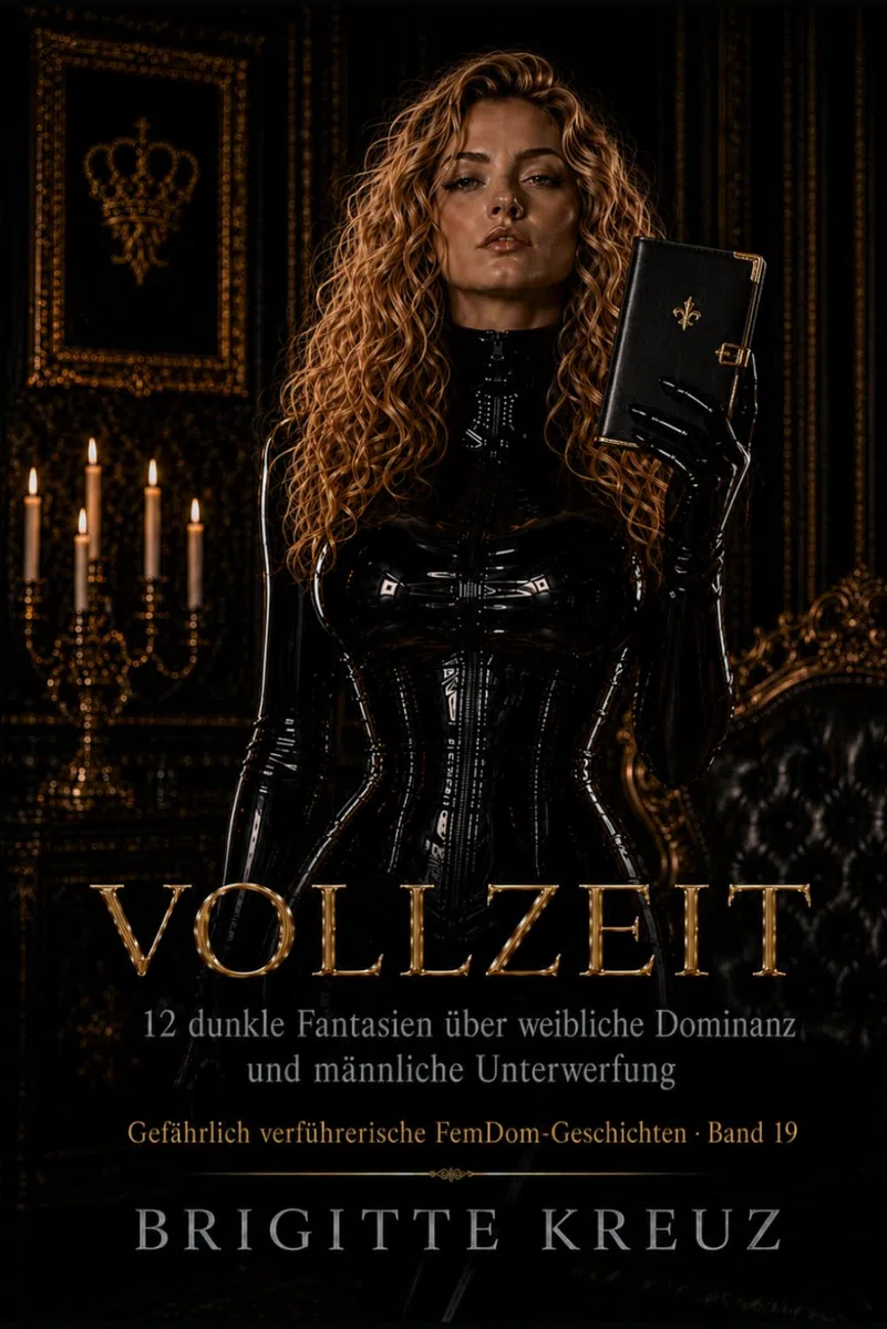 VOLLZEIT: 12 dunkle Fantasien über weibliche Dominanz und männliche Unterwerfung (Gefährlich verführerische FemDom-Geschichten, Band 19)