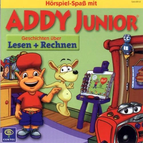 Addy Junior, Audio-CDs, Geschichten über Lesen & Rechnen, 1 Audio-CD: ca. 57 Min.