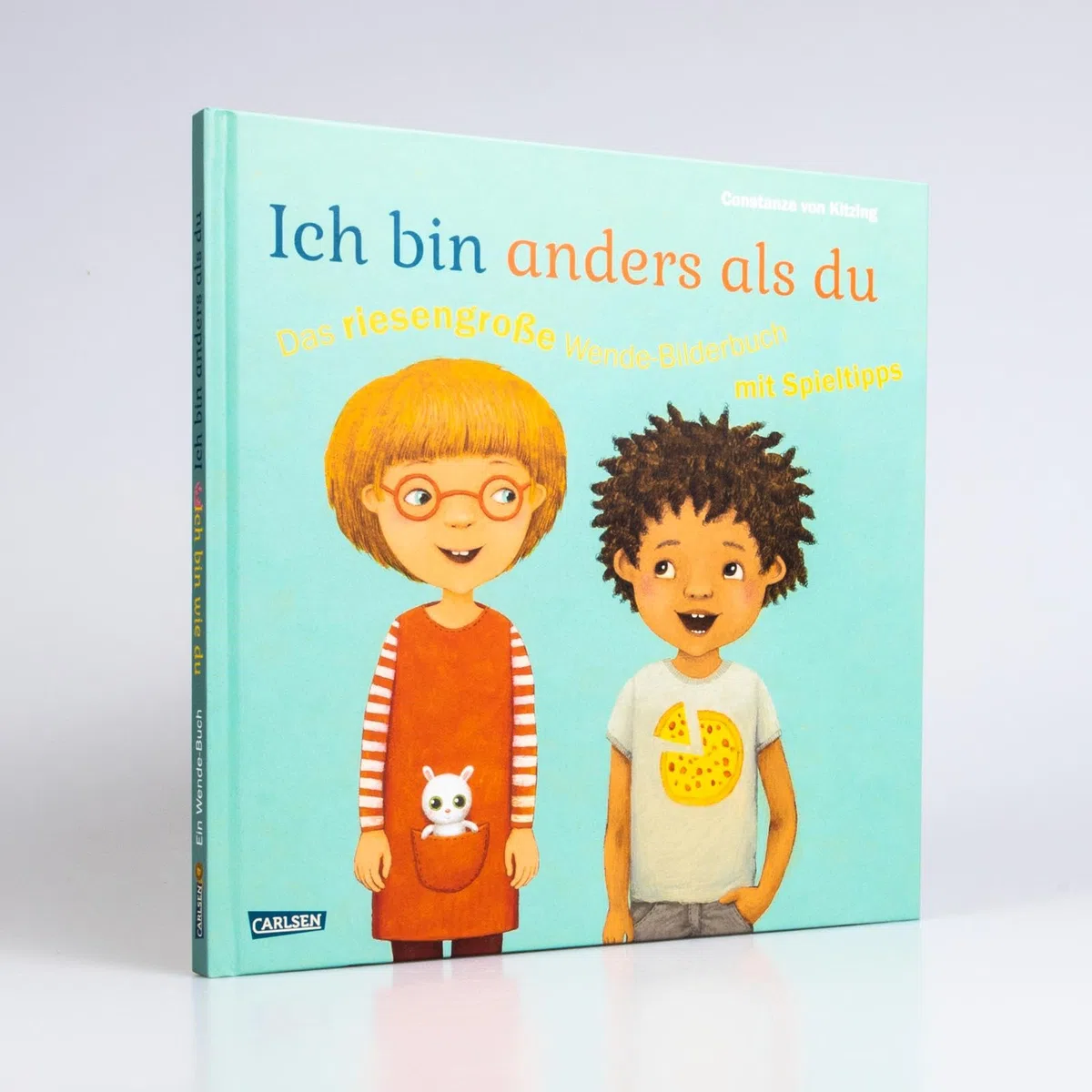 Ich bin anders als du – Ich bin wie du: Das riesengroße Wende-Bilderbuch mit Spieltipps: Praktisches Großformat-Bilderbuch zum Gemeinsam-Anschauen ab 3 Jahren