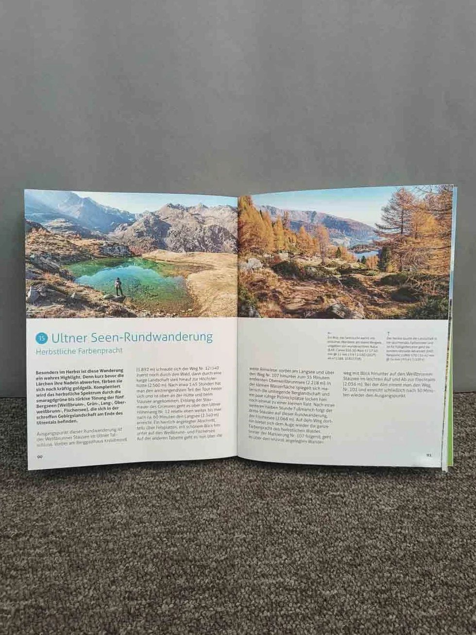 Die schönsten Touren und Fotospots in Südtirol ( Roter Rucksack / Südtirol Wandern Fotografieren, Band 1)