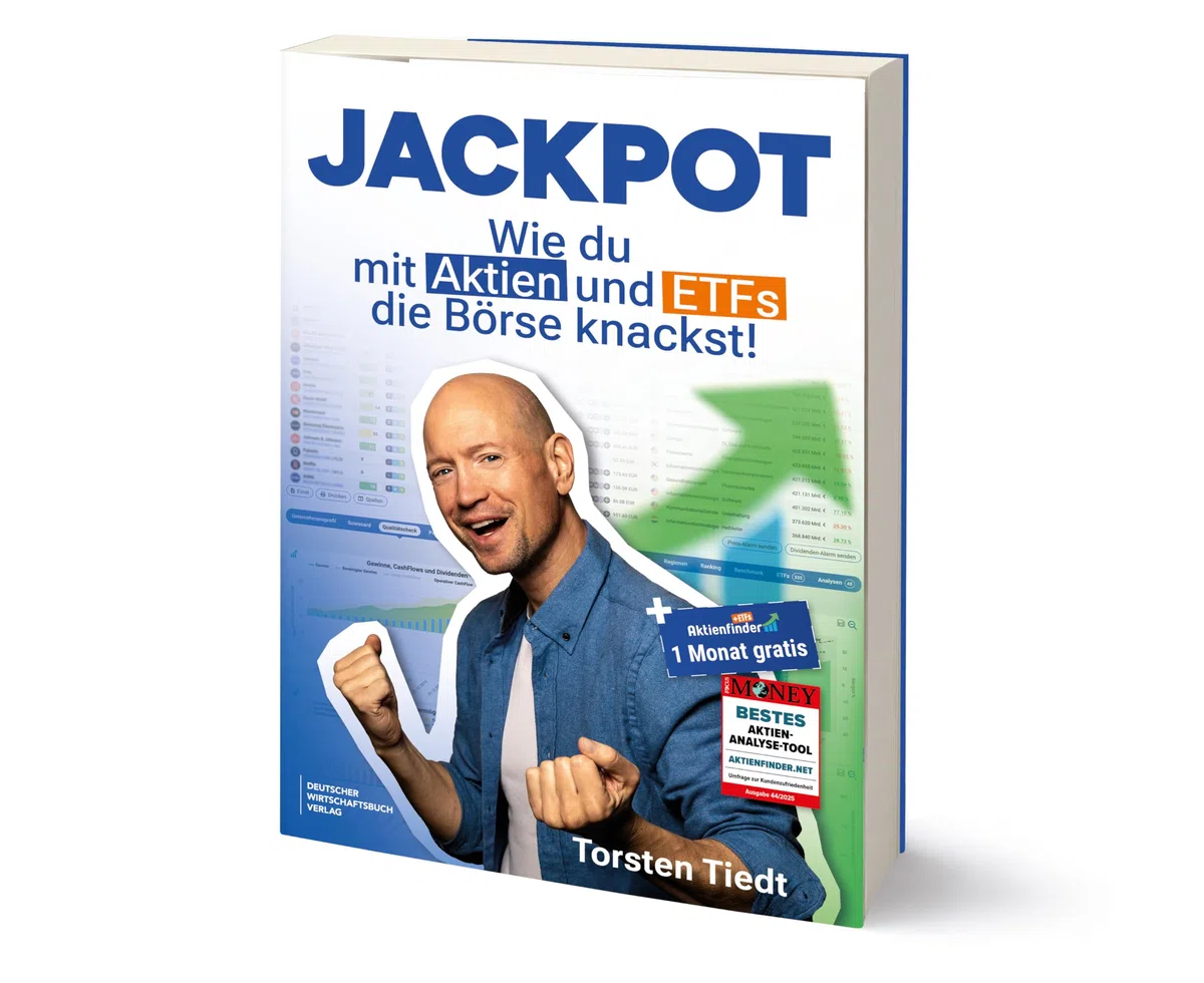 Jackpot: Wie du mit Aktien und ETFs die Börse knackst - Qualitätsaktien und sichere Dividendenzahler finden, persönliche Anlagestrategie entwickeln und Aktiendepot optimieren