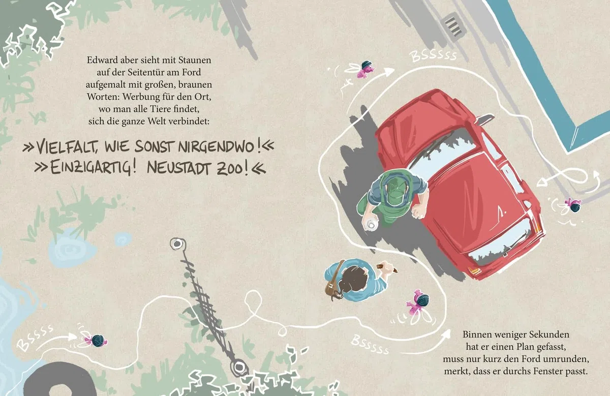Edward von Stechowsky: Von einer Mücke, die sich etwas Größeres erträumte | Lustiges Bilderbuch über das Anderssein von Comedian Moritz Neumeier für Kinder ab 5 Jahren
