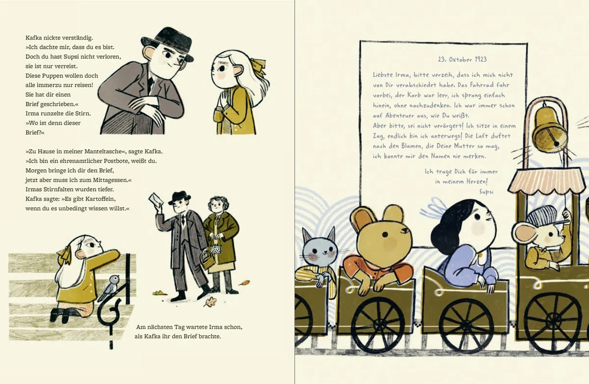 Herr Kafka und die verlorene Puppe: Poetisches Kinderbuch ab 5 Jahren │ Kinderliteratur zum Vorlesen und Selberlesen