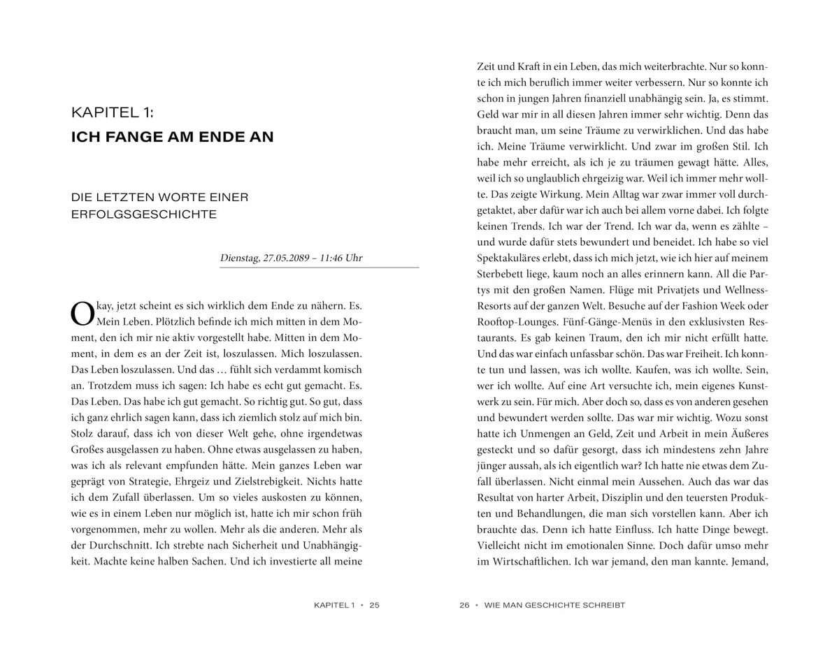 Wie man Geschichte schreibt: Denn Dein Leben verändert die Welt – SPIEGEL-Bestseller, nachhaltig produziert und gedruckt auf 100 % Recyclingpapier, umweltfreundliches Buch für bewusste Leser:innen.