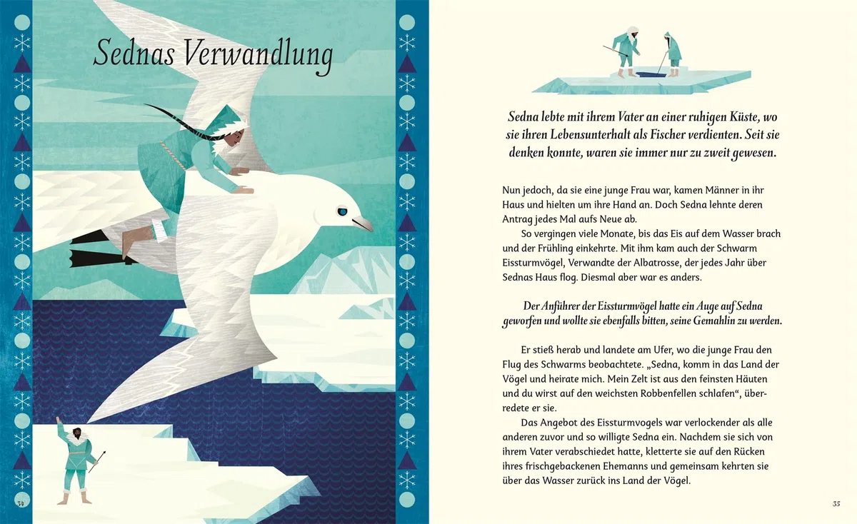 Sagenhafte Frauen: Von mutigen Kriegerinnen, magischen Wesen und mächtigen Göttinnen. Spannende, kunstvoll illustrierte Geschichten. Für Kinder ab 10 Jahren (Mythen und Sagen)