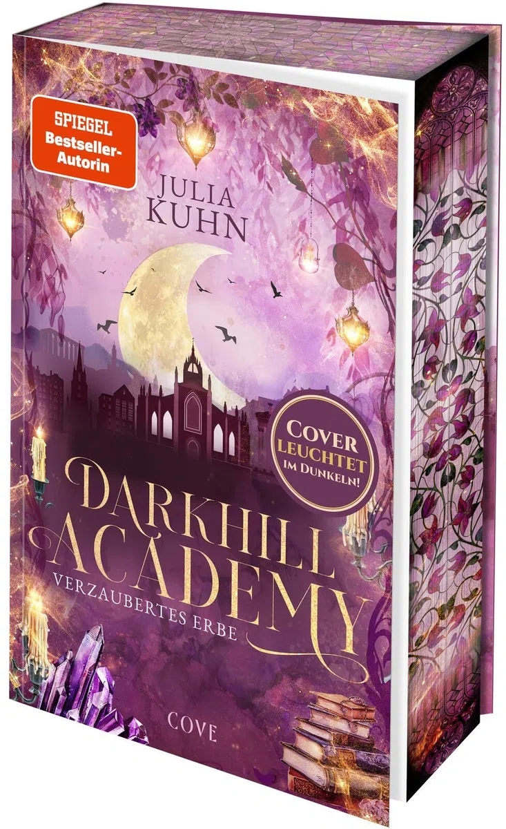 Darkhill Academy 2: Verzaubertes Erbe: Romantasy in geheimer Feen-Academy | Glow-in-the-Dark-Cover! (2)