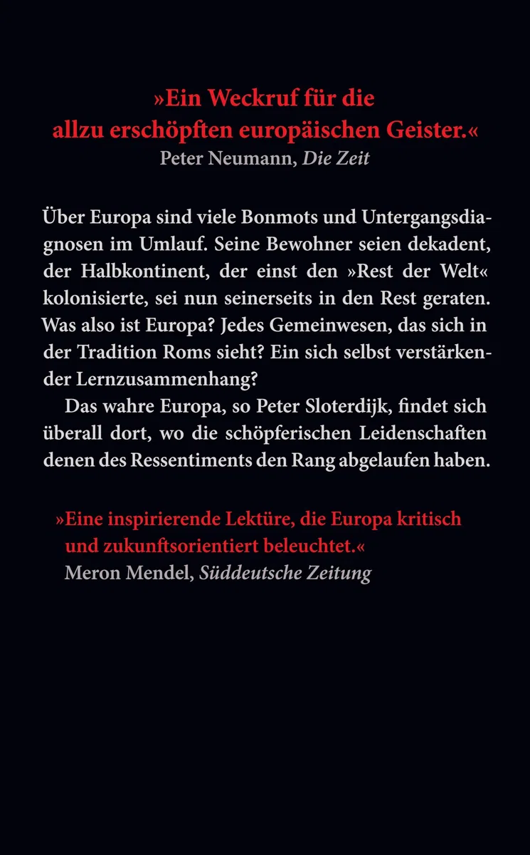 Der Kontinent ohne Eigenschaften: Lesezeichen im Buch Europa | Vielbeachtete Vorlesungen am Collège de France