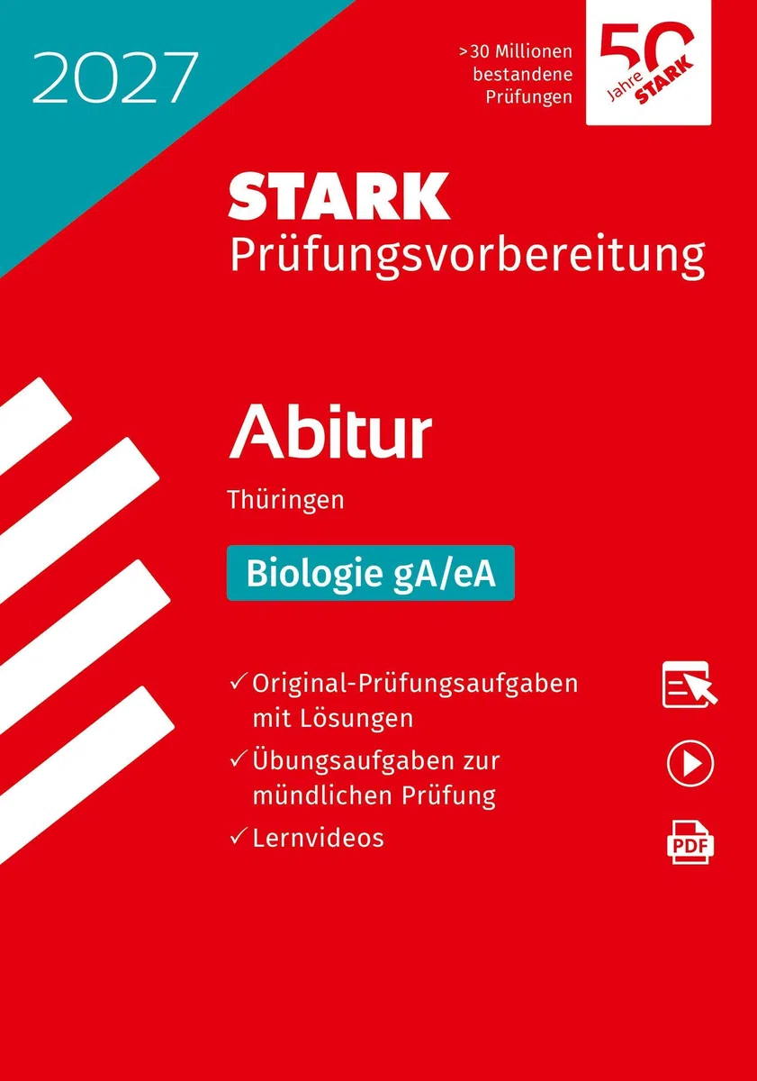 STARK Biologie - Abitur 2027 Thüringen - Prüfungsvorbereitung (Abitur-Prüfungen)