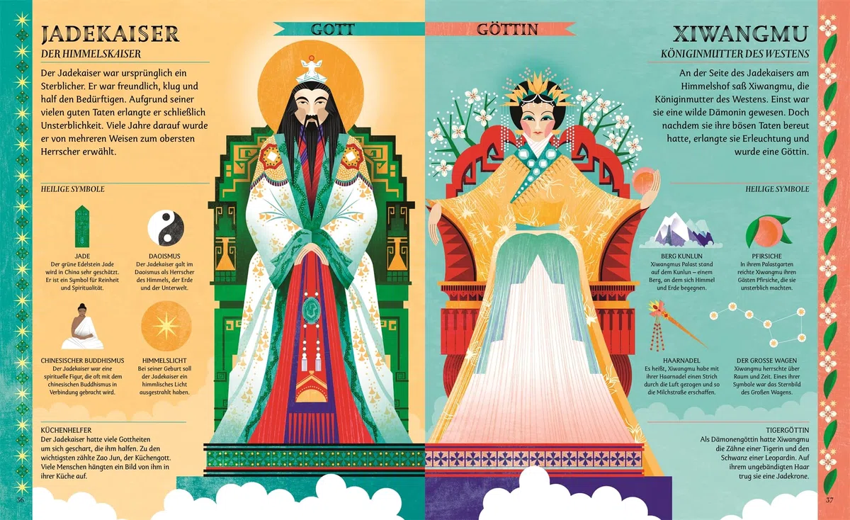 Chinesische Mythen: Von Glücksdrachen, mächtigen Kaisern und wundersamen Kreaturen. Illustrierte Märchen & Sagen aus dem alten China. Für Kinder ab 10 Jahren (Mythen und Sagen)