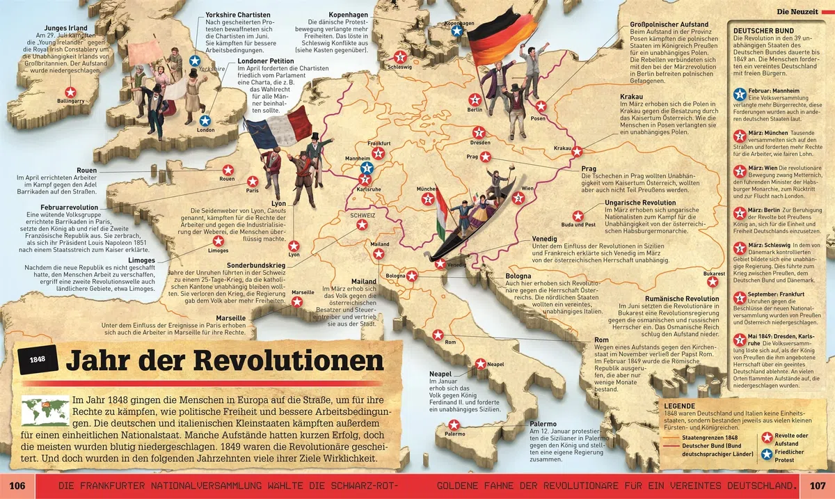 Was geschah wann?: In 70 Karten durch die Weltgeschichte. Eine faszinierende Zeitreise von der Antike über das Mittelalter bis zur Gegenwart. Für Kinder ab 10 Jahren (Wo in aller Welt?)