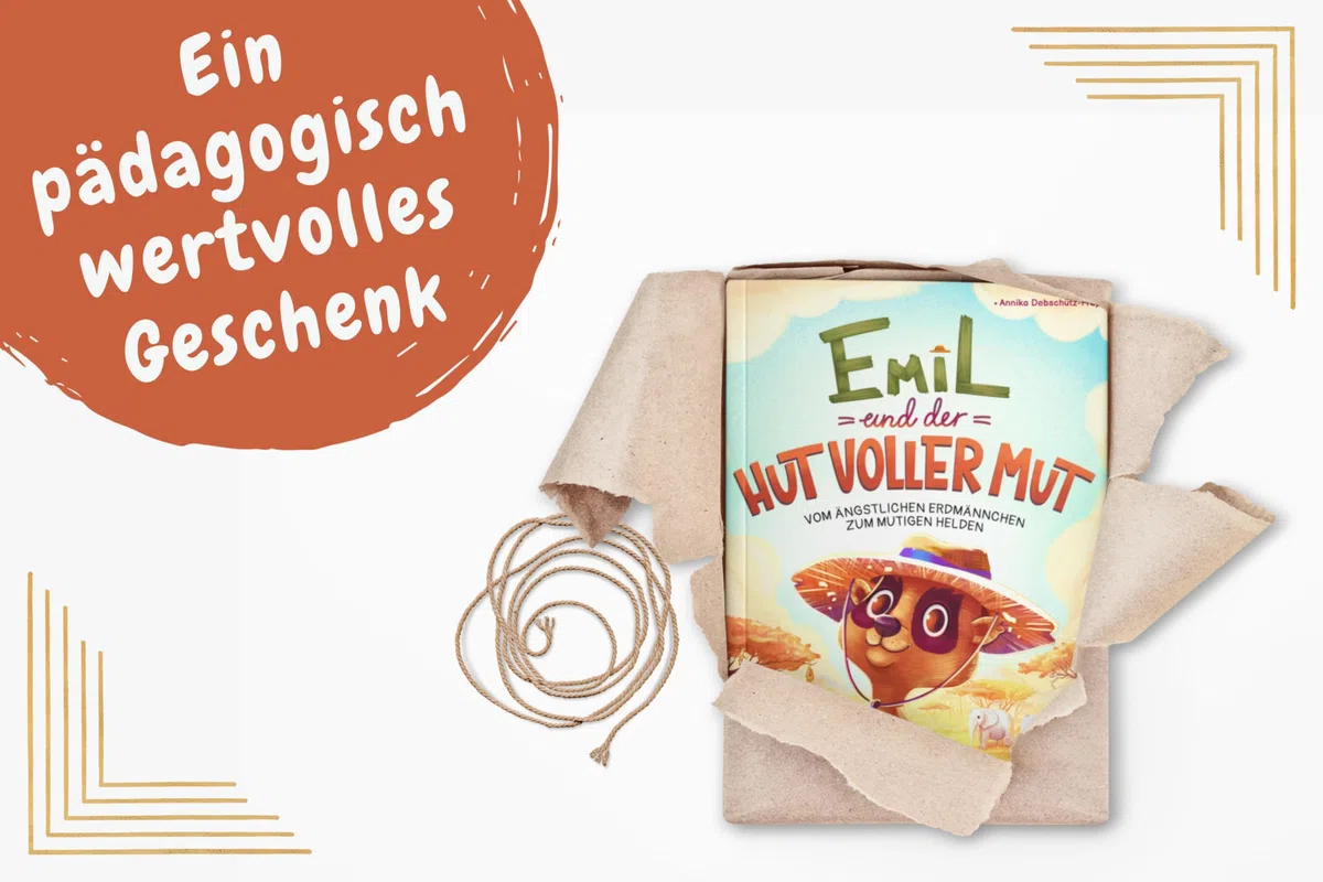 Emil und der Hut voller Mut: Vom ängstlichen Erdmännchen zum mutigen Helden - Ein tierisches Abenteuer voller Mutproben, Selbstvertrauen und innerer Stärke - inkl. Hörbuch